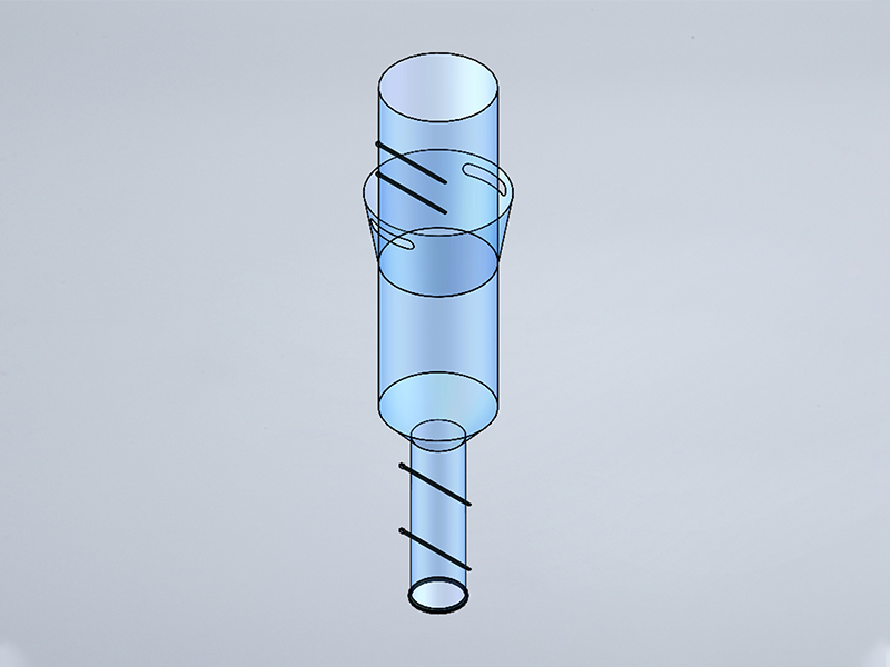 一次性粉体转运袋-3D